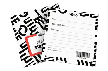 carte cadeau visuel