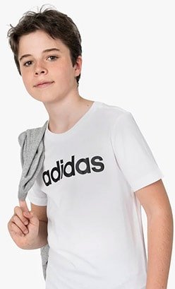 Tee-shirt blanc Adidas