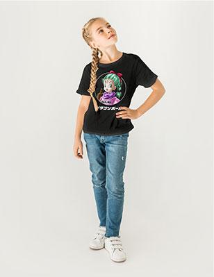 Tee-shirt noires imprimé à l'éffigie DBZ