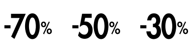 Jusqu'à -70%