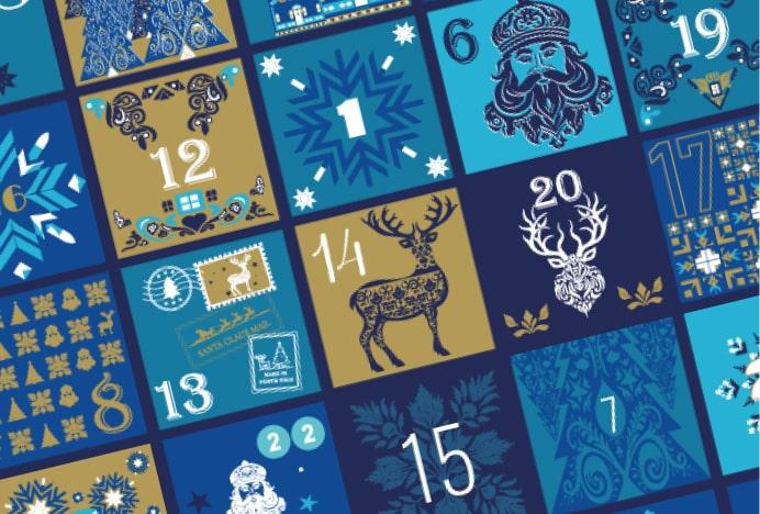 Calendrier de l'avent Instagram