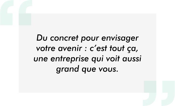 Du concret pour envisager votre avenir