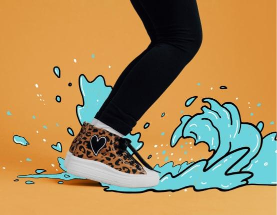 Chaussures déperlantes
