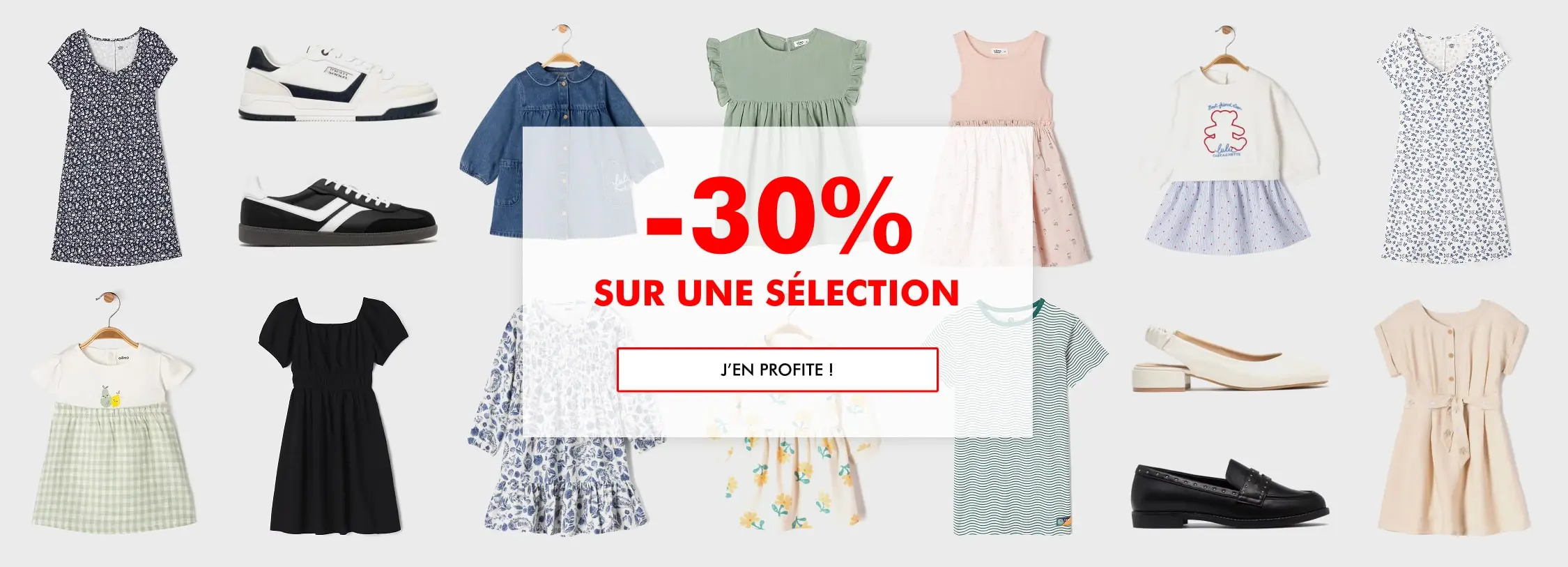-30% sur une sélection