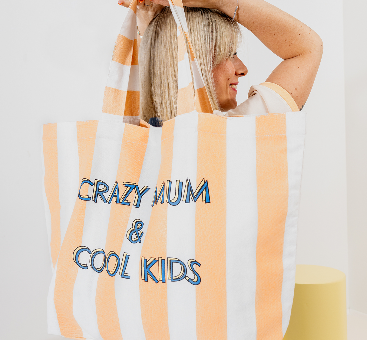 Tote bag Crazy Mum & Cool Kids