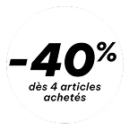 -40% dès 4 articles achetés