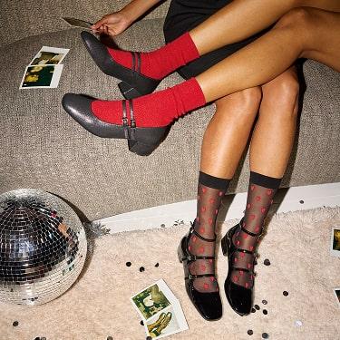 Tenues de fêtes chaussons