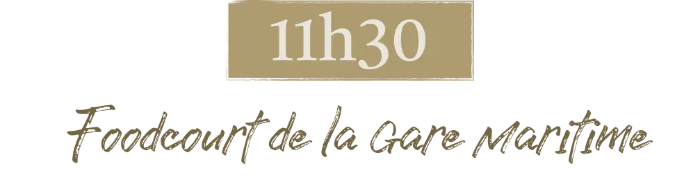 Foodcourt de la Gare Maritime