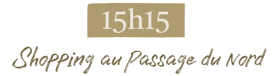 Shopping au Passage du Nord