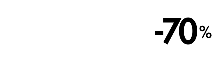 Jusqu'à -70%