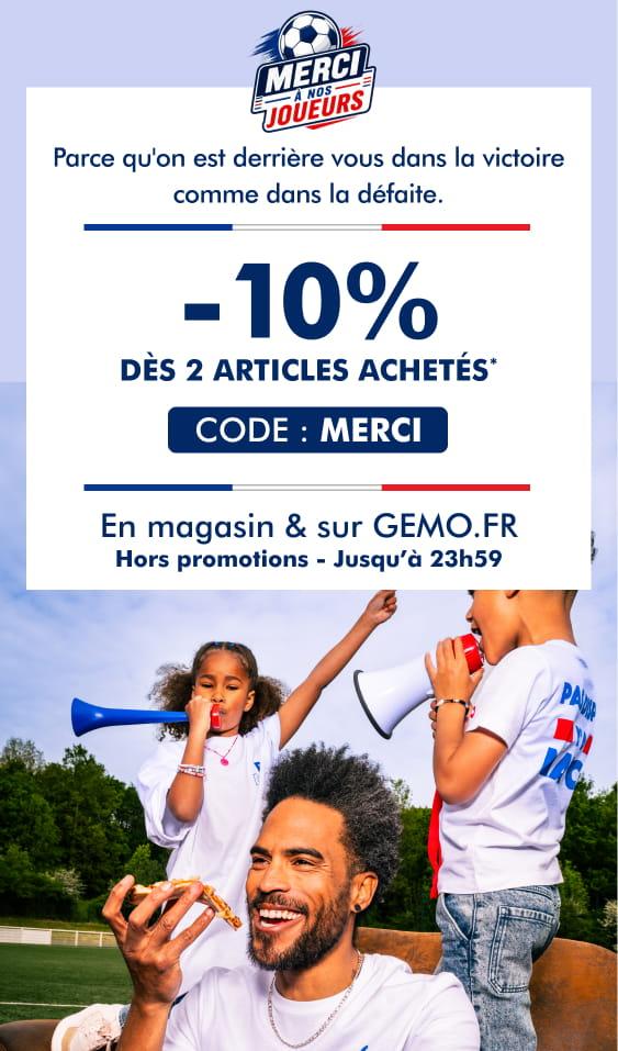 -20% dès 2 articles achetés