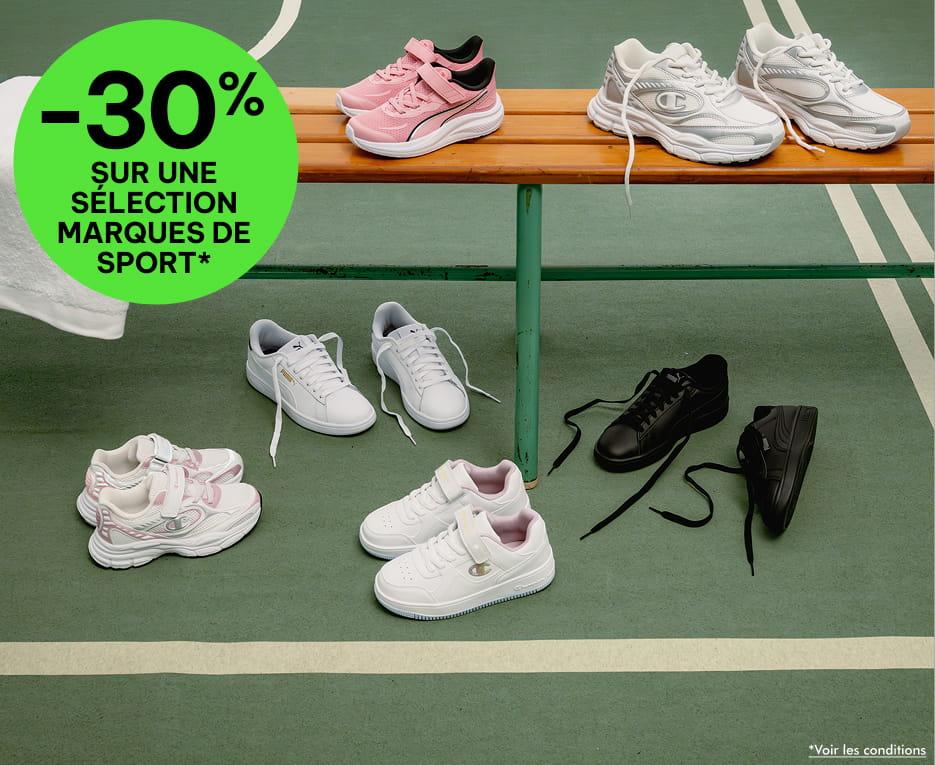 Bonne affaire - 30% sur une sélection de marques