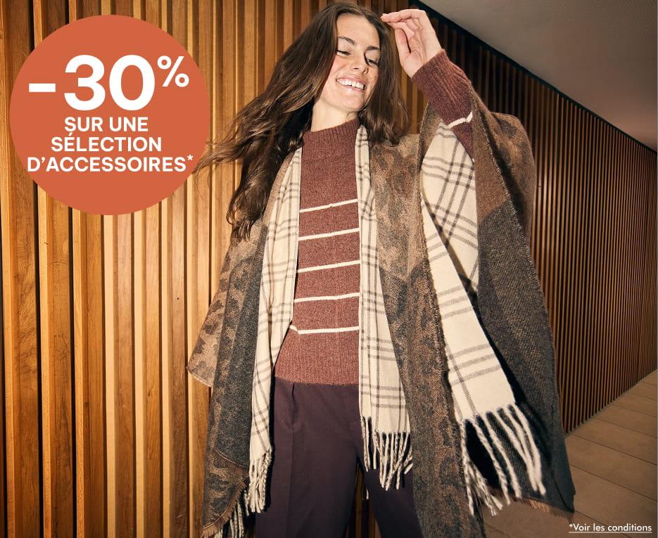 Bonne affaire -30% sur une sélection d'accessoires'