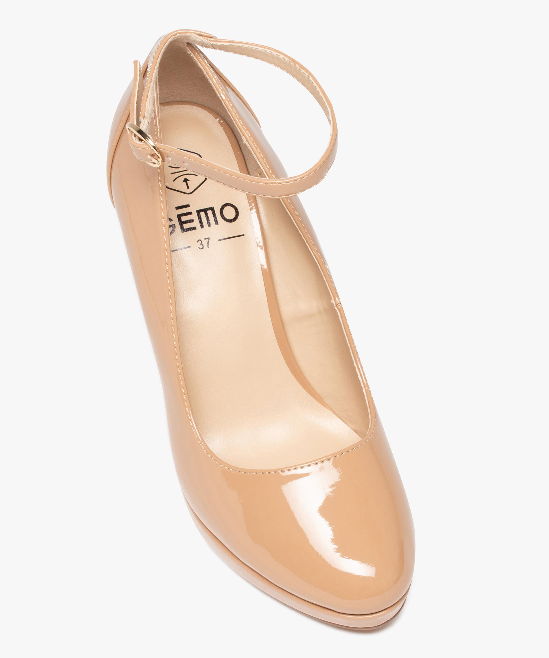 Chaussures Mary Jane Femme - Vernis Plat, Bride Cheville, Confortables | Style Rétro