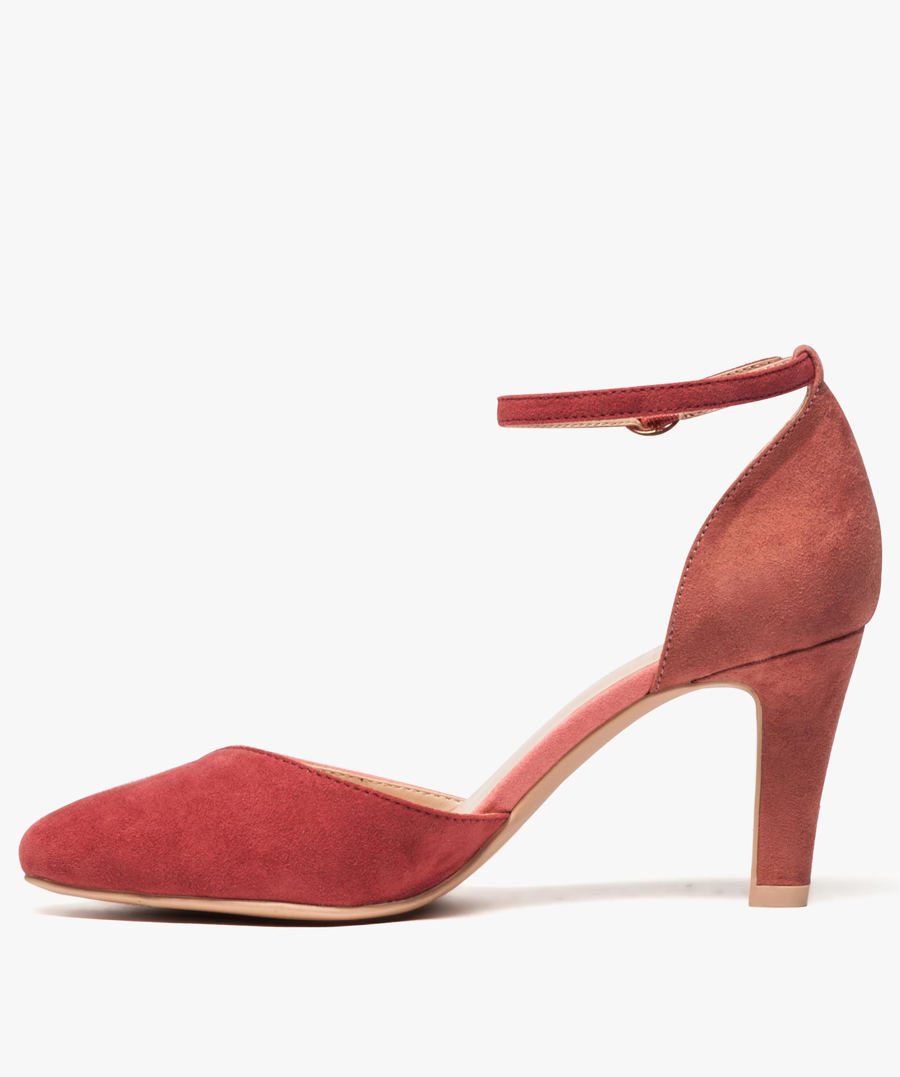 Escarpins Gris Cloutés à Bride Cheville - Jeeni, Talons Hauts 7-10cm, Taille 37, Neufs Pour Mariage