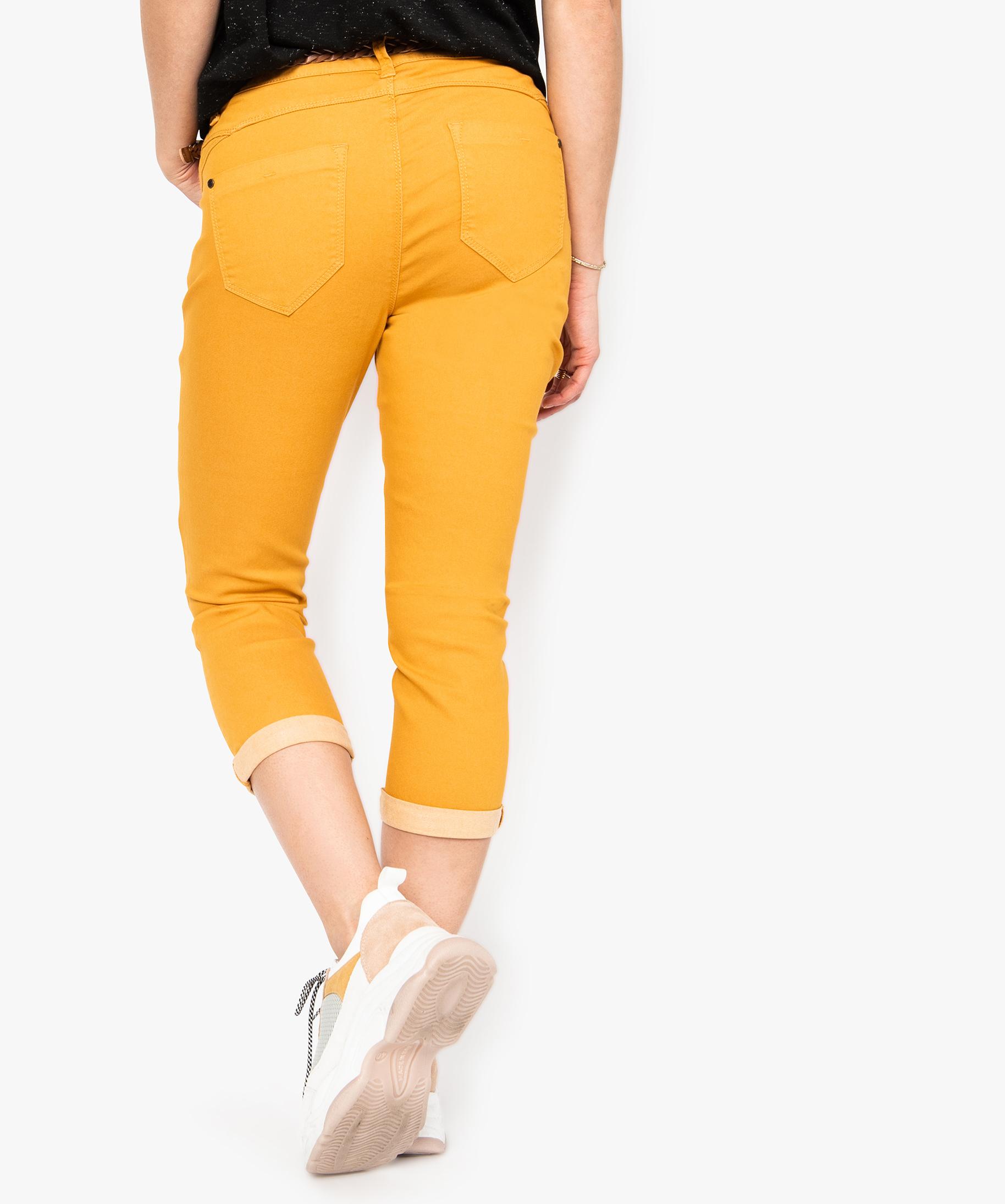 INEXTENSOSPORT Pantacourt noir fantaisie femme pas cher