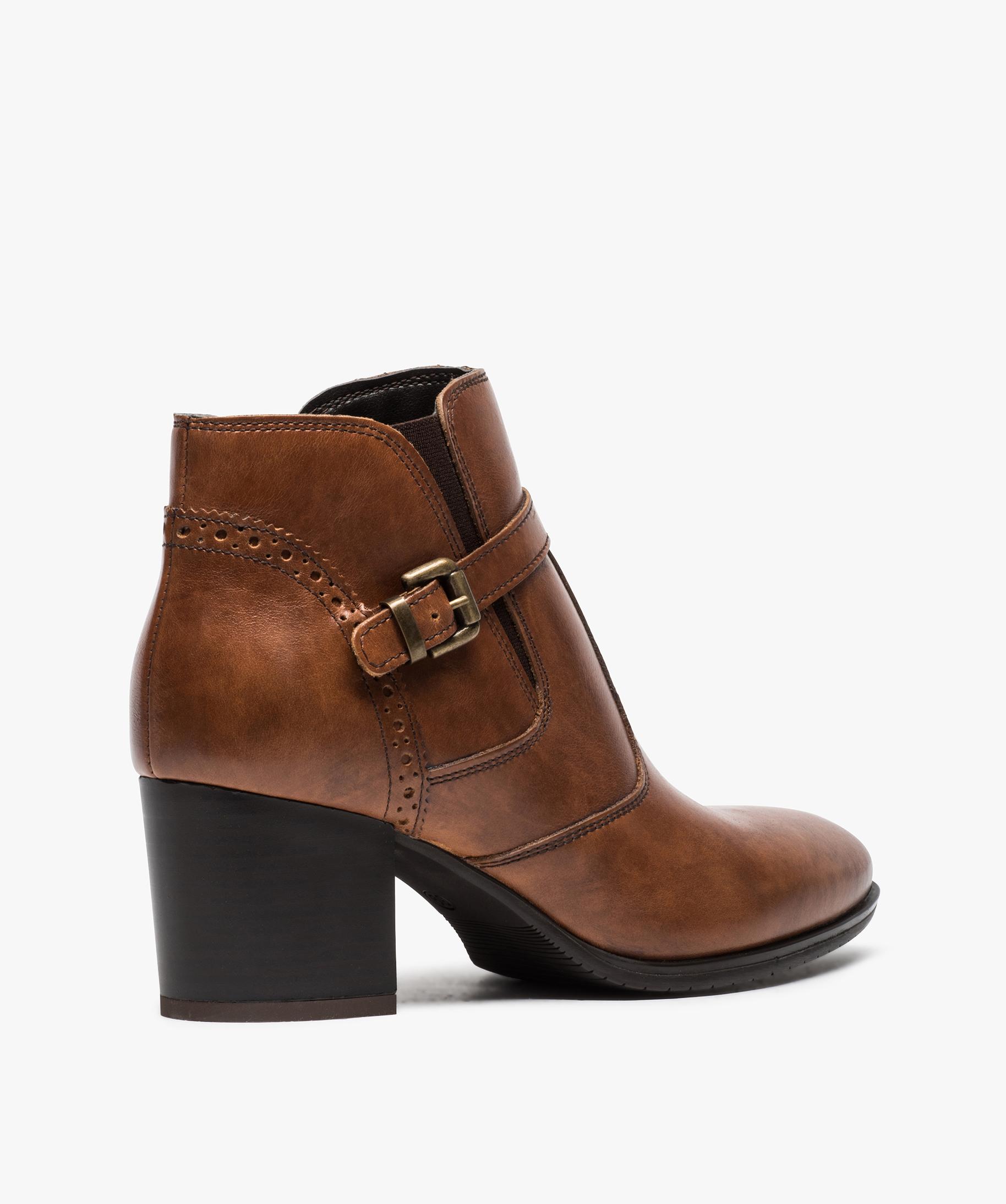 bottes femme cuir soldes