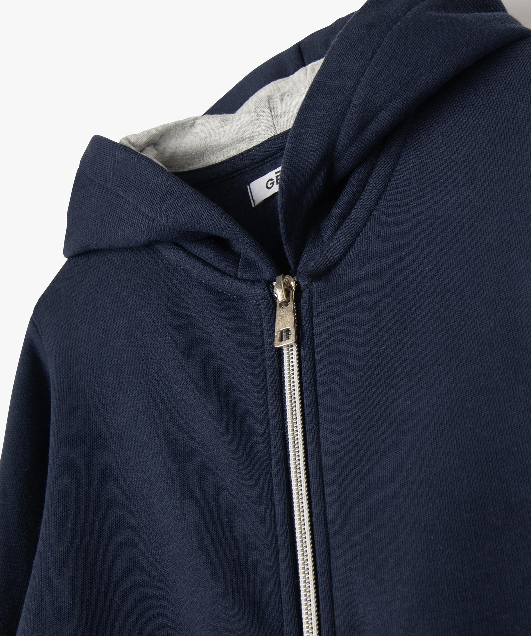 Sweat à Capuche Old Navy Enfant 6-7 Ans, Zippé, Bleu/vert/jaune, Neuf Avec étiquette