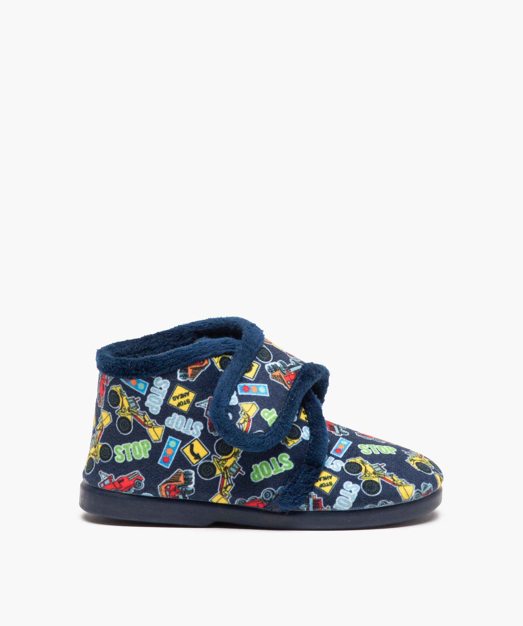 Chaussons Gaming Pour Garçons - Motif 'Game Over' - Pantoufles Chaudes - Idéal Pour La Maison