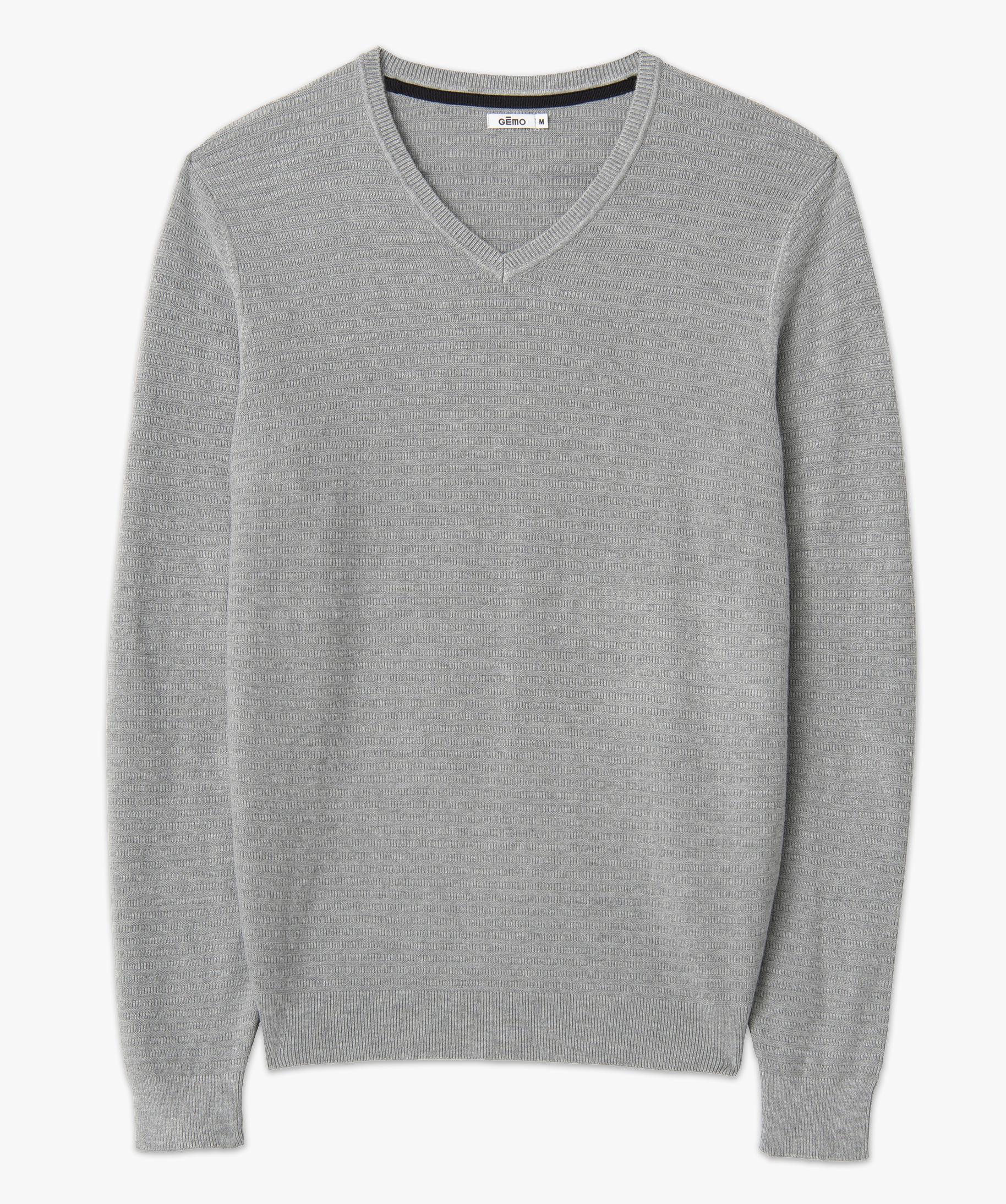 Pull Col V Brunello Cucinelli 100% Cachemire – Multicolore, Rayures, Tailles 36-40US