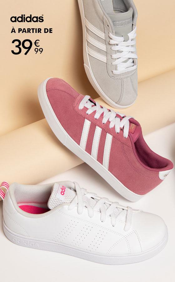 adidas blanche dentelle