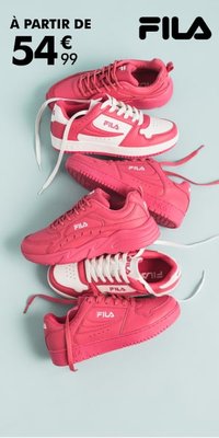 Fila rose vernis store