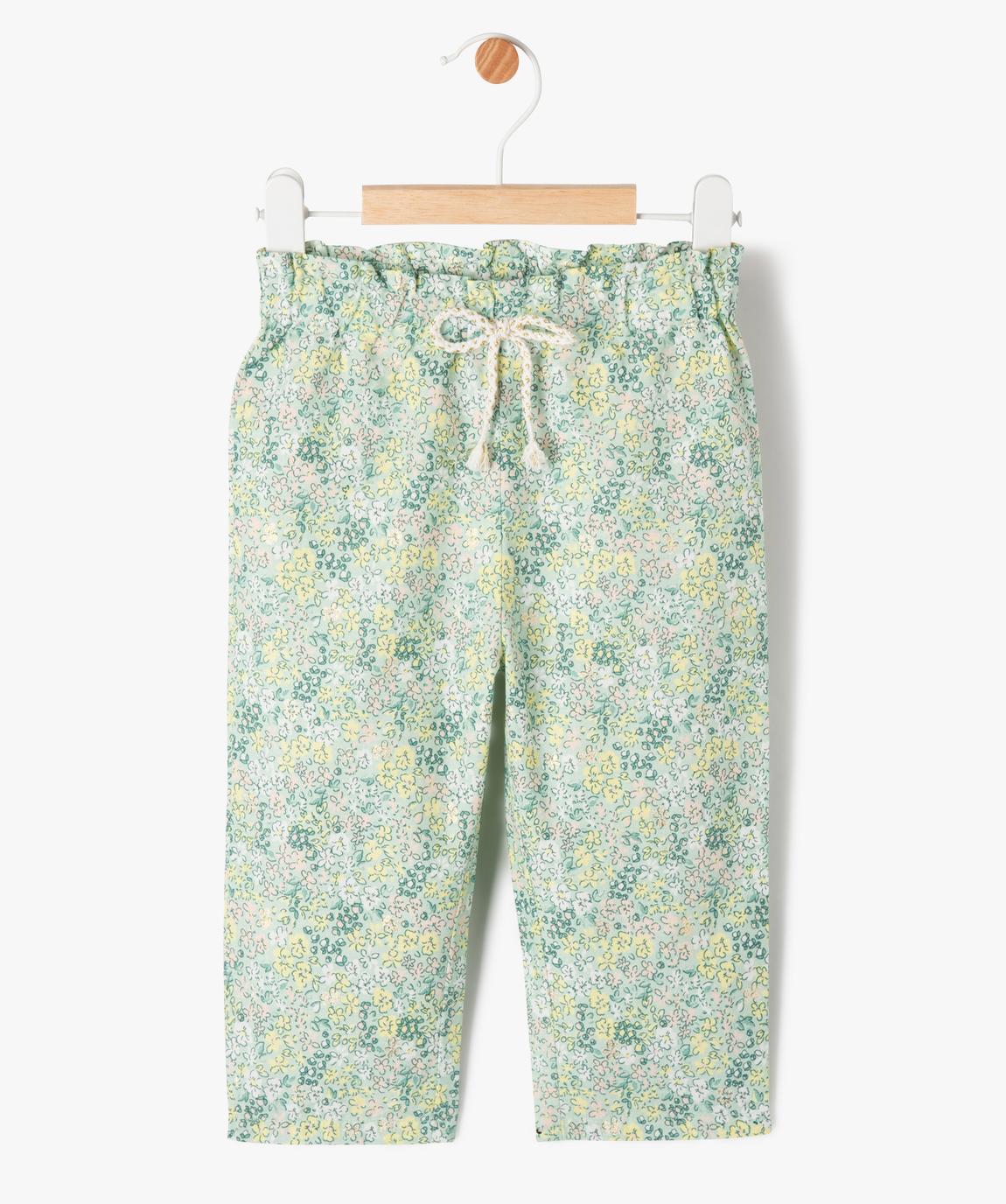 Pantalon De Pluie Fille Sterntaler – Bretelles Réglables – Imperméable – Imprimé Fleurs