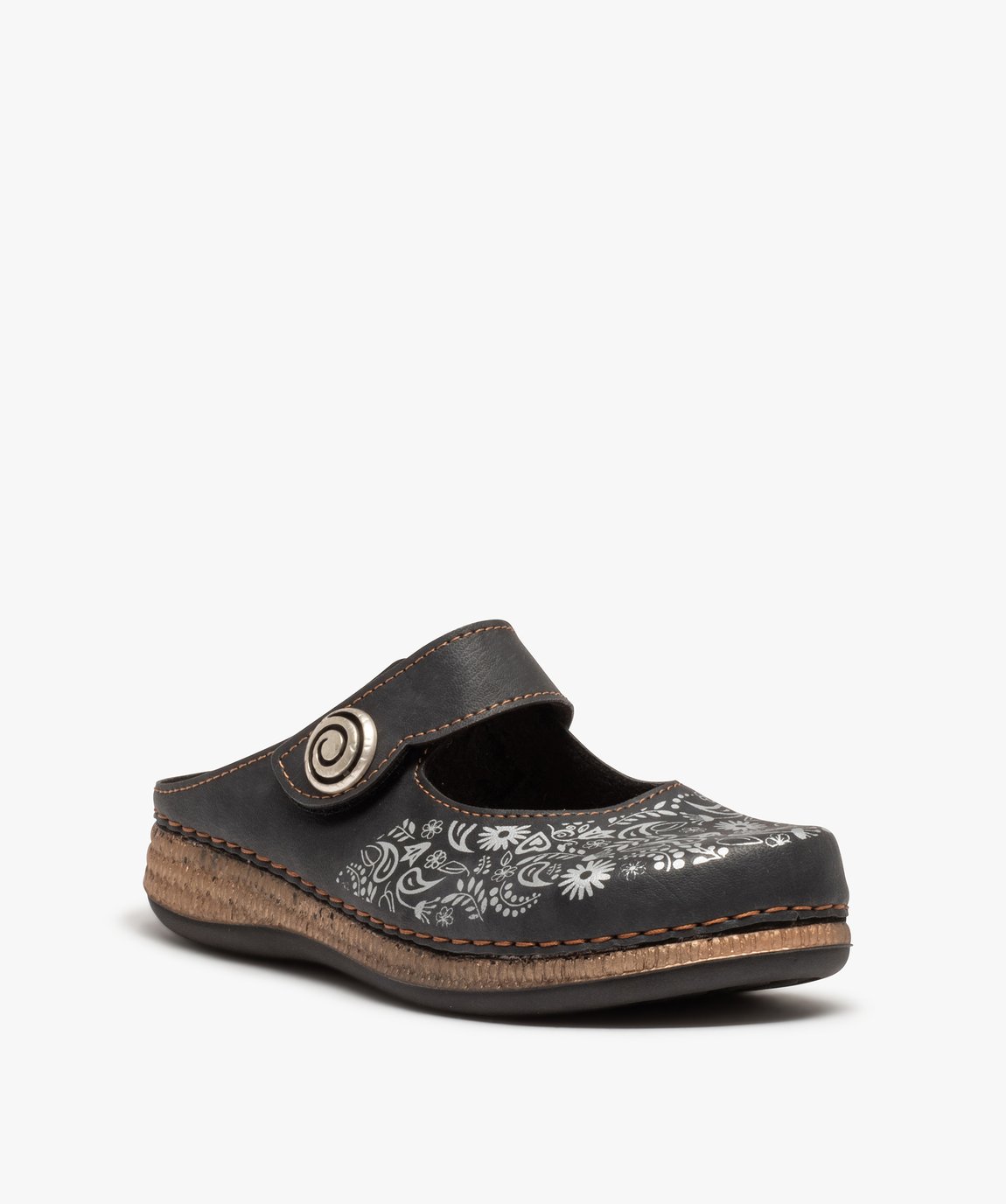 Mules Sanita Barbara Femme - Taille US 5.5 - Laine Verte - Plateforme Confort - Neuf Avec Emballage