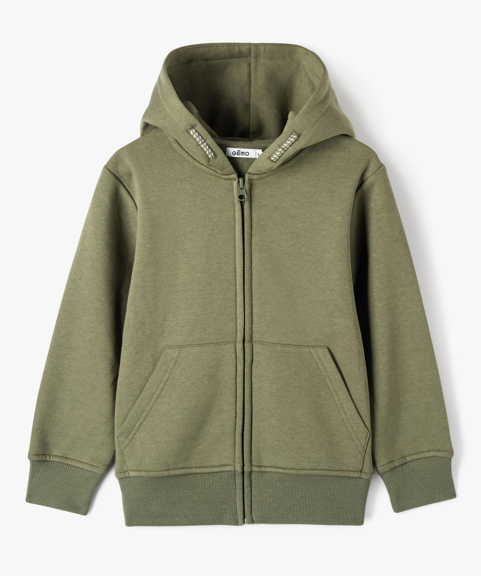 Sweat à Capuche Gap Garçon - Gris Rayé, Coton, Taille 3 Ans - Très Bon état