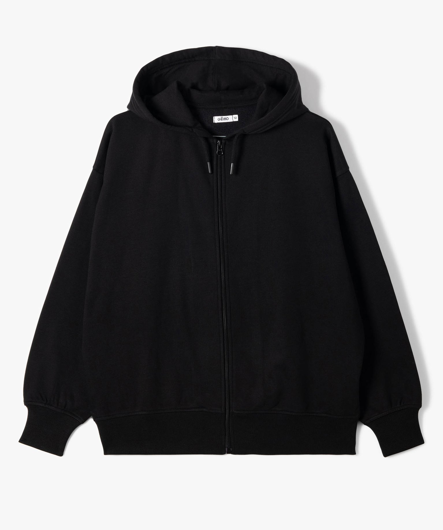 Sweat à Capuche Zippé Fille 11 Ans - Gris Clair, Motif Papillon - Marque TU