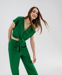 Blouse sans manches loose à nouer femme vue2 - GEMO(FEMME PAP) - GEMO