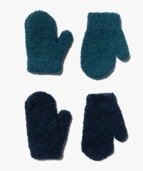 Moufles bébé en maille bouclettes (lot de 2) vue1 - GEMO(BEBE DEBT) - GEMO