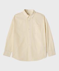 Chemise manches longues rayée en coton fille vue1 - GEMO (JUNIOR) - GEMO