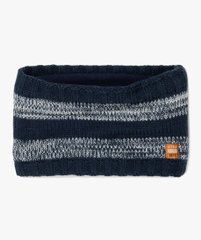 Echarpe snood bébé garçon à larges bandes chinées vue1 - GEMO(BEBE DEBT) - GEMO