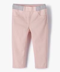 Jegging bébé fille à taille réglable et ceinture pailletée vue1 - GEMO(BEBE DEBT) - GEMO