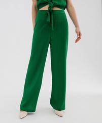 Pantalon ample, fluide et texturée femme vue2 - GEMO(FEMME PAP) - GEMO