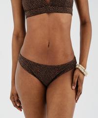 Bas de maillot forme culotte à motif léopard femme vue1 - GEMO (PLAGE) - GEMO
