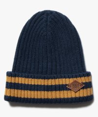 Bonnet garçon à côtes et revers rayé vue1 - GEMO (ENFANT) - GEMO