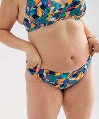 Bas de maillot de bain forme culotte imprimée femme grande taille vue1 - GEMO (PLAGE) - GEMO