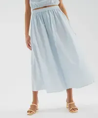 Jupe ample à rayures femme vue1 - GEMO(FEMME PAP) - GEMO