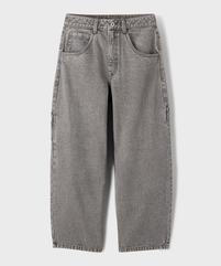 Jean délavé coupe Super Baggy avec taille ajustable garçon vue1 - GEMO (JUNIOR) - GEMO