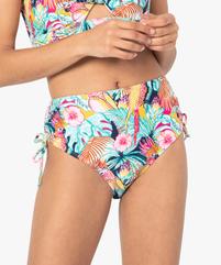 Bas de maillot de bain femme forme culotte taille haute vue1 - GEMO 4G FEMME - GEMO