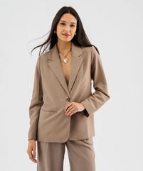 Veste de costume en viscose femme vue1 - GEMO 4G FEMME - GEMO