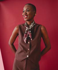 Top sans manches en maille extensible femme vue1 - GEMO(FEMME PAP) - GEMO