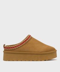 Sabots fourrés sur semelle plateforme femme - 5 Miles vue1 - 5 MILES - GEMO