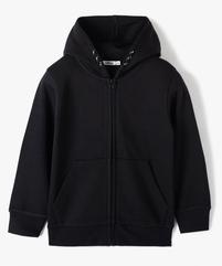 Sweat zippé et molletonné à capuche garçon vue2 - GEMO (ENFANT) - GEMO