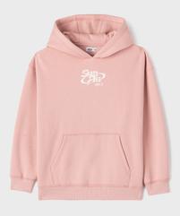 Sweat à capuche et poche kangourou en molleton imprimé devant et dos garçon vue1 - GEMO 4G GARCON - GEMO