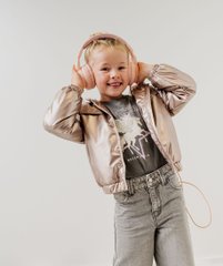 Blouson déperlant à capuche avec doublure peluche fille vue1 - GEMO 4G FILLE - GEMO