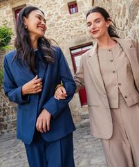 Gilet de costume sans manches femme vue1 - GEMO 4G FEMME - GEMO