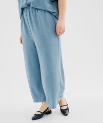 Pantalon large en maille souple et extensible pailleté femme grande taille vue1 - GEMO (G TAILLE) - GEMO